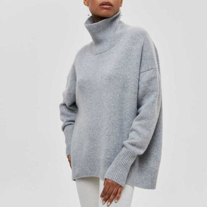 Women's Turtleneck Sweater Oversized Soft