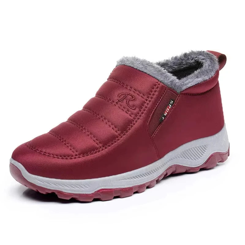 Women's Quilted Waterproof Ankle Boots