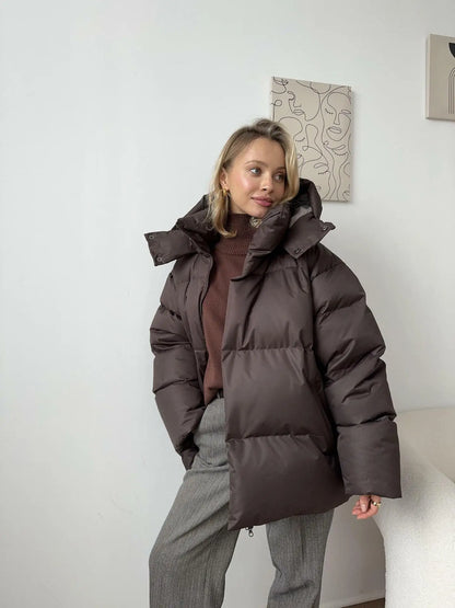 Comfortable Women's Cotton Puffer Jacket