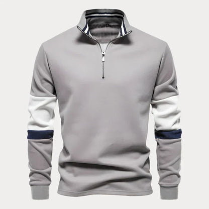 Men's Sweater Modern Striped Design