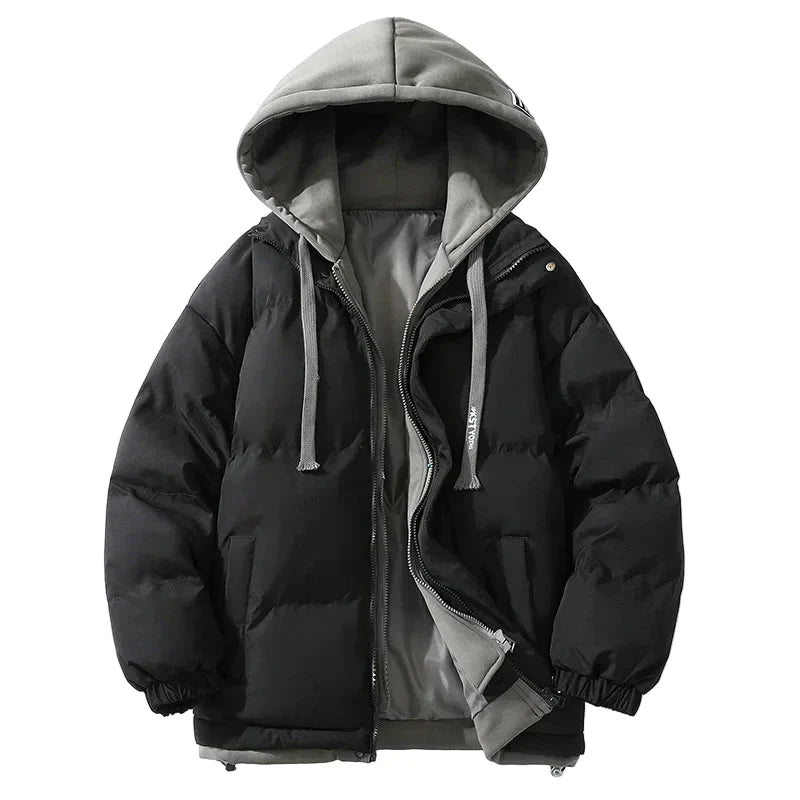 Winter Daunenparka Kapuze Modern
