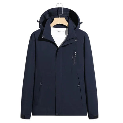 Men's Winter Jacket Lined Warm Insulated Hooded