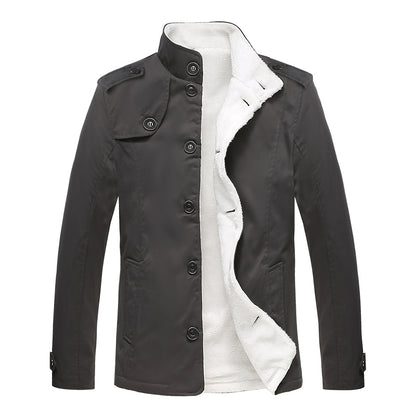 Wintermantel Elegant Schwarz - IdealeKleiden