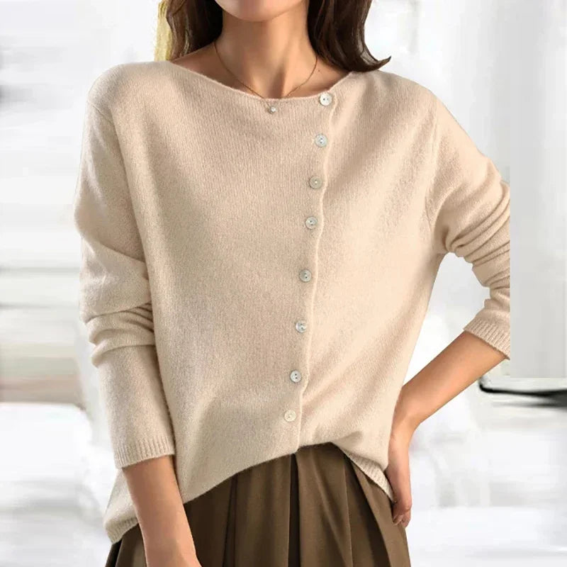 Women's Scarf Cashmere Cardigan Autumn Model