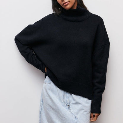 Large Turtlenecks Soft Oversized