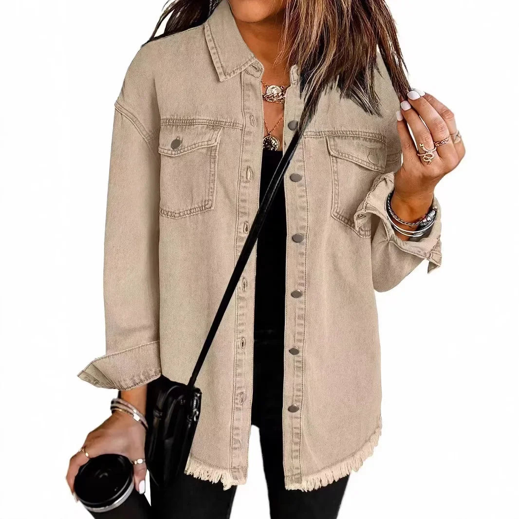 Fashionable Women's Denim Jacket