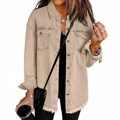 Fashionable Women's Denim Jacket