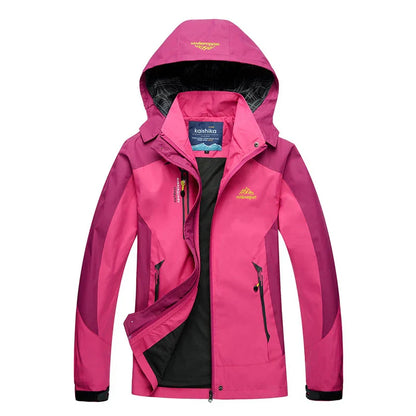 Wasserdichte Outdoor-Jacke für Damen - IdealeKleiden