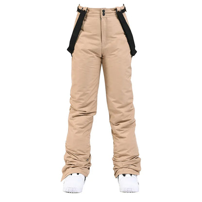 Ski pants Unisex Winter suspender design