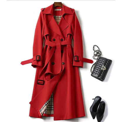 Clara - Chic Trench Coat Spring Modern Women's Jacket