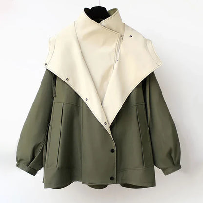 Stylish Women's Raincoat Elegant