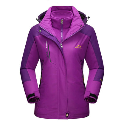 Warmes Skijacke Fleece gefüttert 3in1