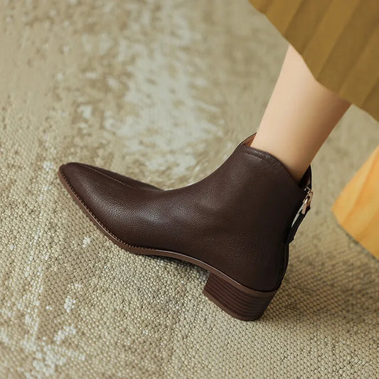 Damenschuhe Stiefeletten Hochabsatz - IdealeKleiden