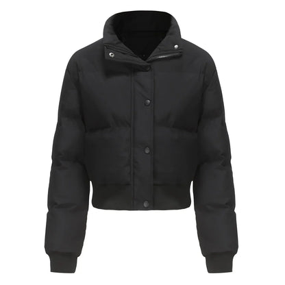 Stylish winter puffer coat