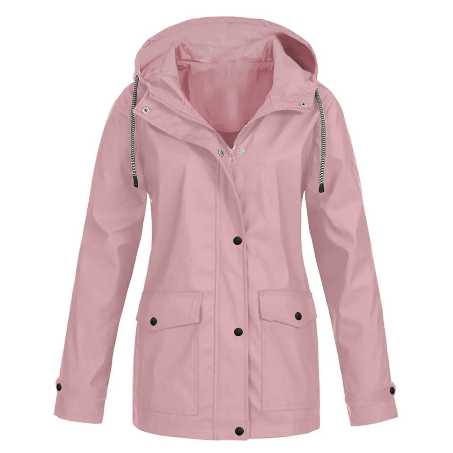 Waterproof Raincoat Women Hooded