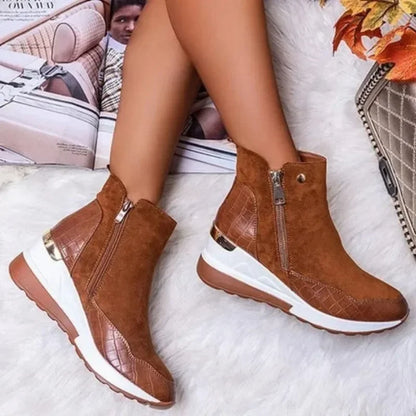 Warm Winter Boots Snow Plush Ankle Boots
