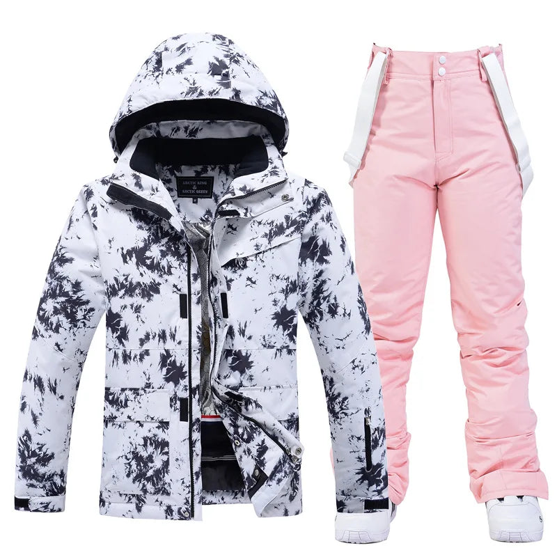 Women's Warm Two-Piece Ski Suit