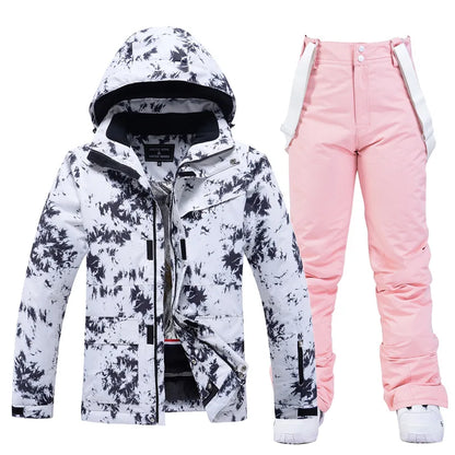 Women's Warm Two-Piece Ski Suit