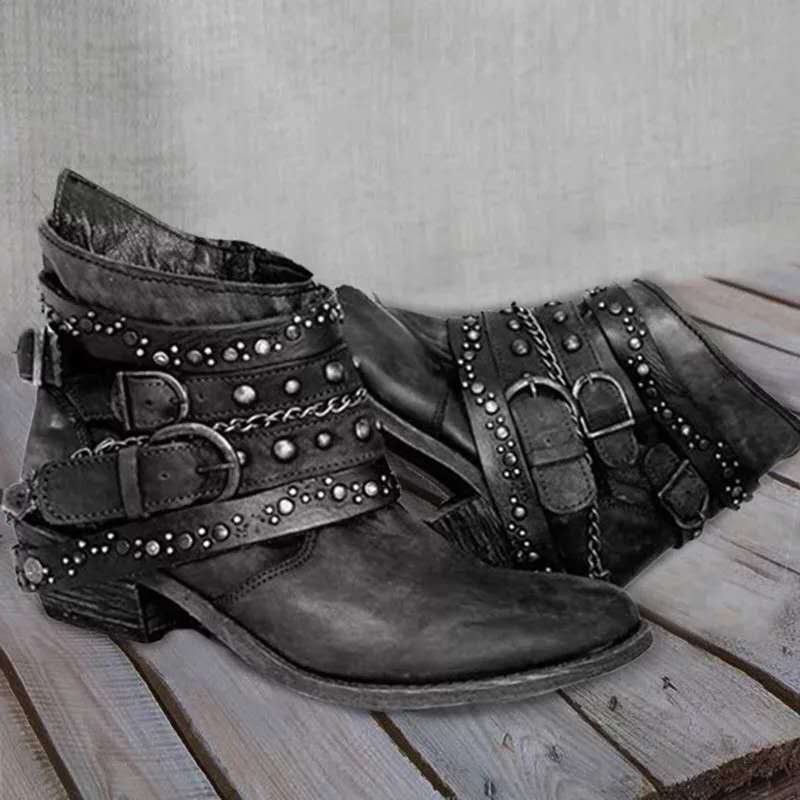 Stylish Over-the-Knee Boots Chunky Heels