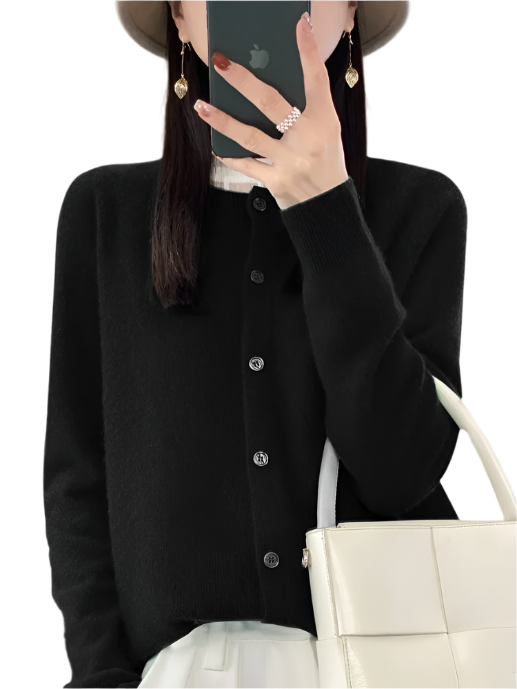 Women's Long-Sleeved Winter Jacket with Pullover