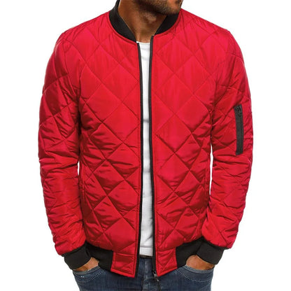 Stylish Cotton Jacket Diamond Pattern