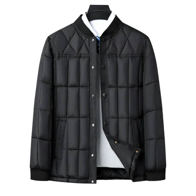 Men's Lightly Padded Beige Jacket
