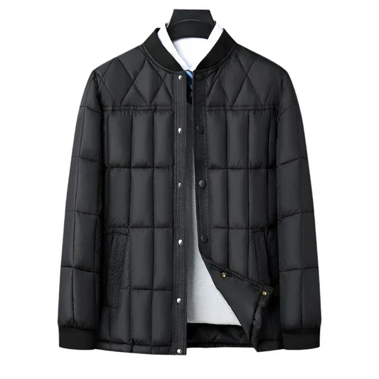 Men's Lightly Padded Beige Jacket