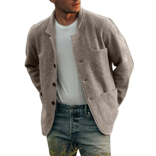 Herren Cardigan Slim Fit Tailliert - IdealeKleiden