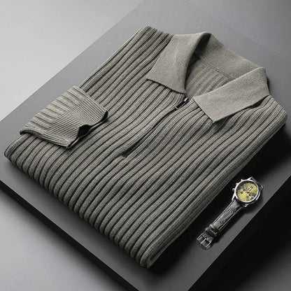 Men's Pullover Polo Collar Soft Comfortable