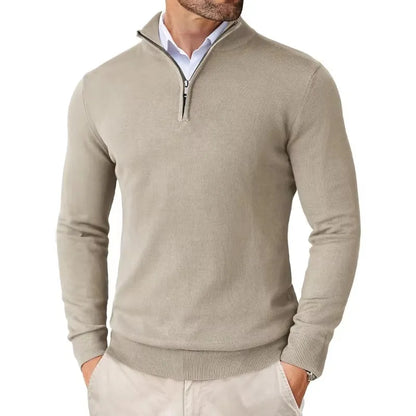 Men's Pullover Modern Front Zip