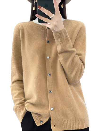 Women's Long-Sleeved Winter Jacket with Pullover