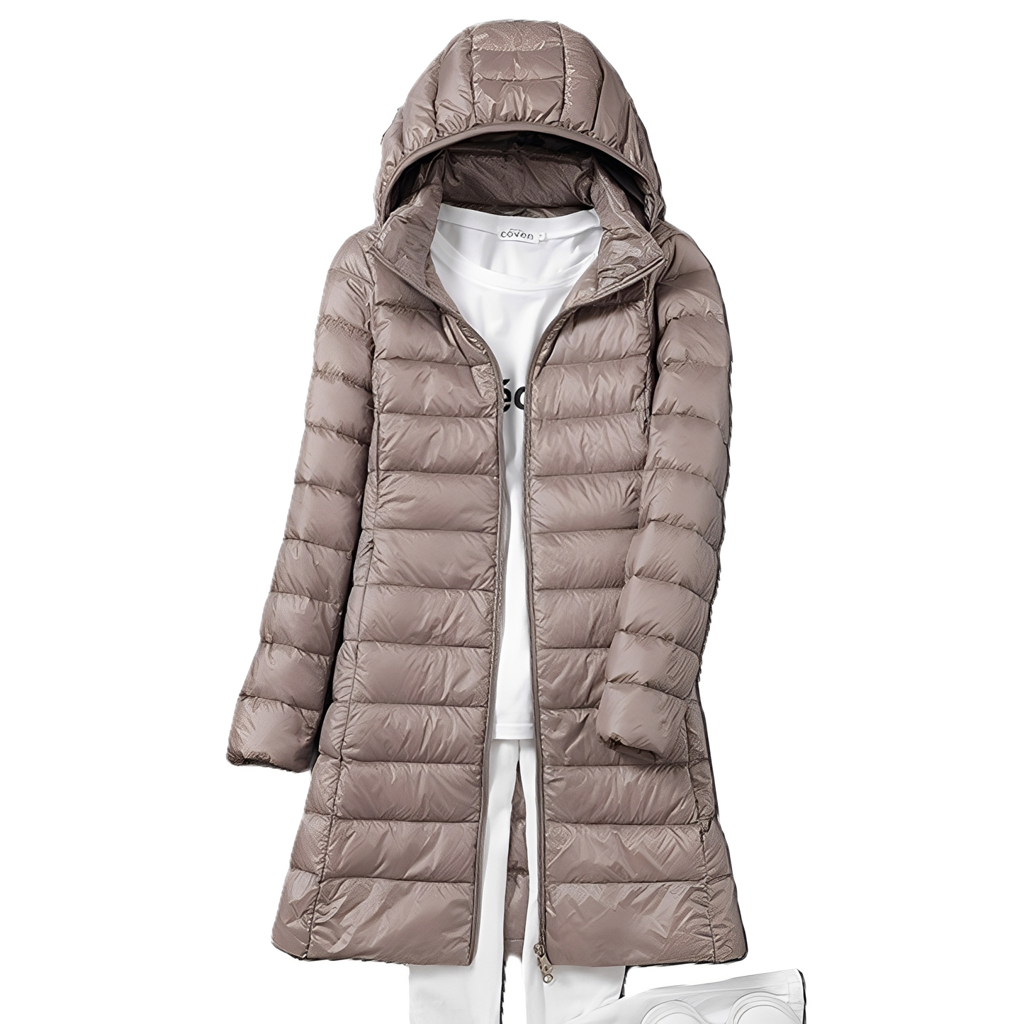 Stylish Women's Down Jacket Warm and Cuddly