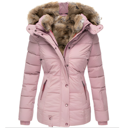 Stylish Women's Jacket Warm Hood