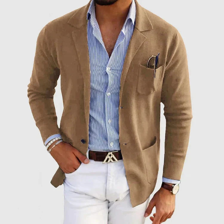 Men's Elegant Lapel Blazer