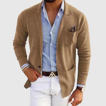 Men's Elegant Lapel Blazer