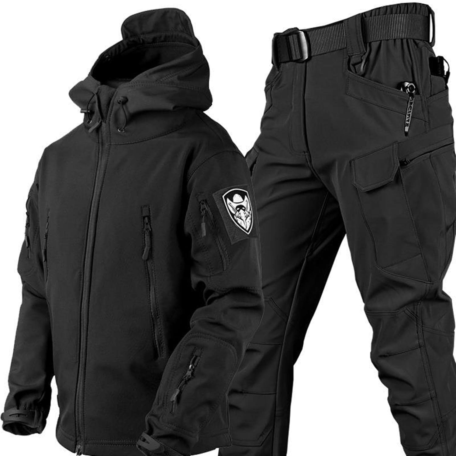 Taktische Outdoor-Kombi - Jacke und Hose für Männer - IdealeKleiden