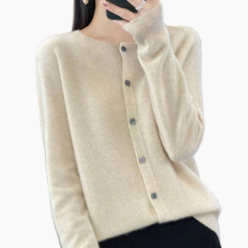Elegant Knitted Cardigan for Women