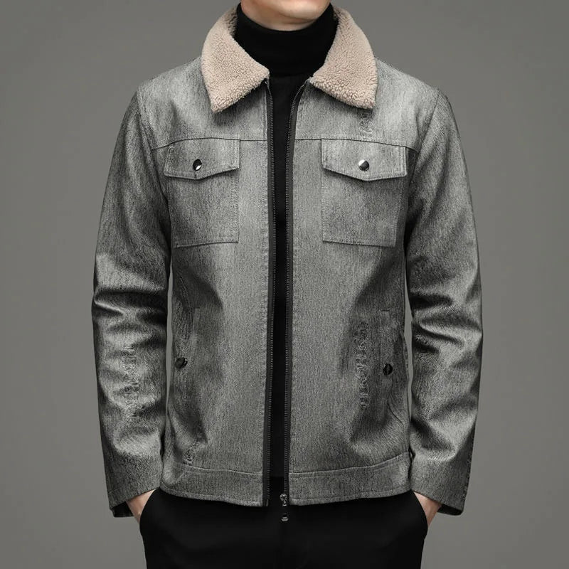 Men's Autumn Jacket Warm Elegant