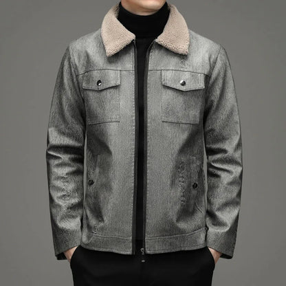 Men's Autumn Jacket Warm Elegant