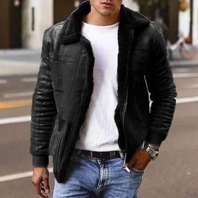Stylish Fur Jacket Warm Women's Jacket Comfortable