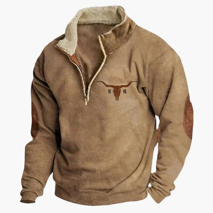 Stylish Western Pullover Aztec Pattern