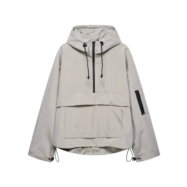 Damen Skijacke Elegante Kapuze Winterjacke