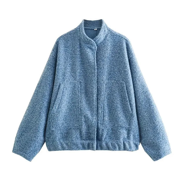 Oversized Chunky Knit Men's Cardigan
