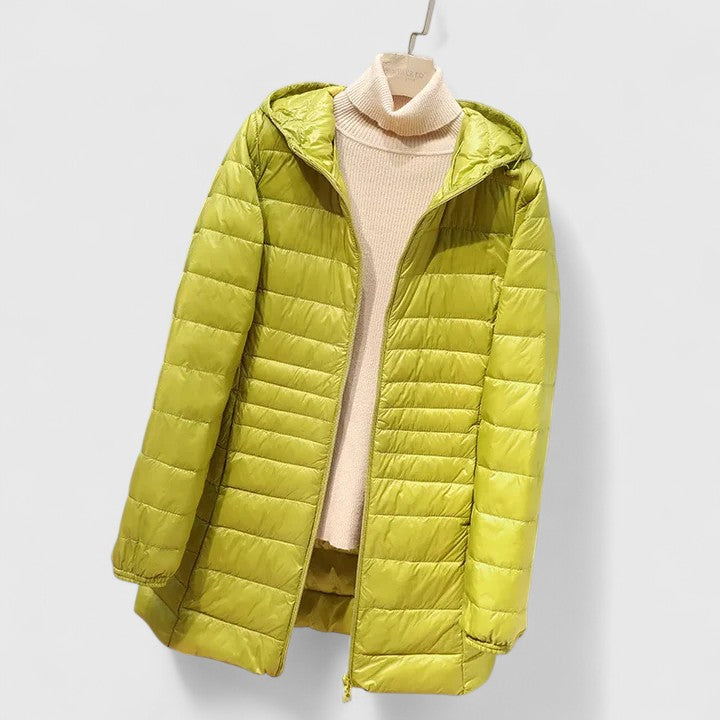 Women's Quilted Coat Winter Warm Zipper