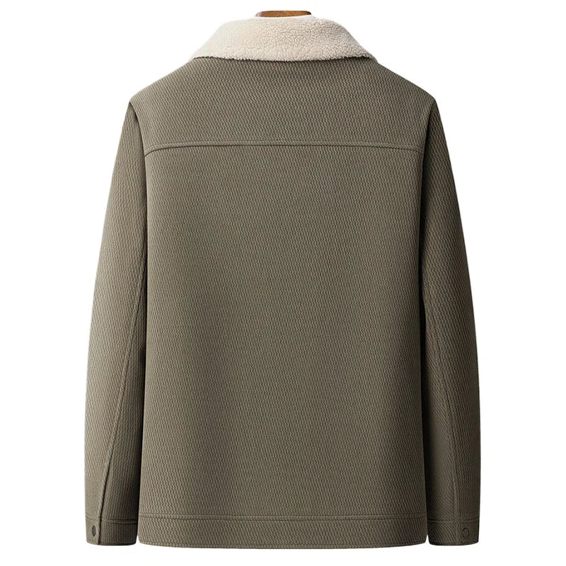 Warmes Fleece Jacket Olivier Design - IdealeKleiden