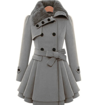 Women's Trench Coat Slim Fit Elegant
