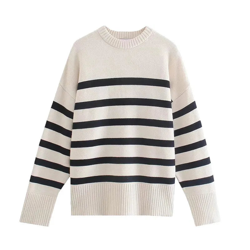 Stylish Pullover Striped