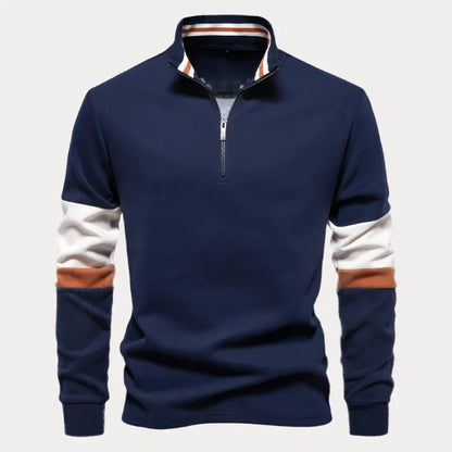 Men's Sweater Modern Striped Design