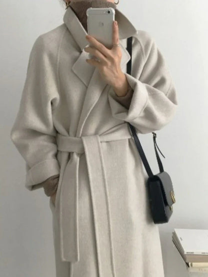 Women's Winter Coat with Defined Waist