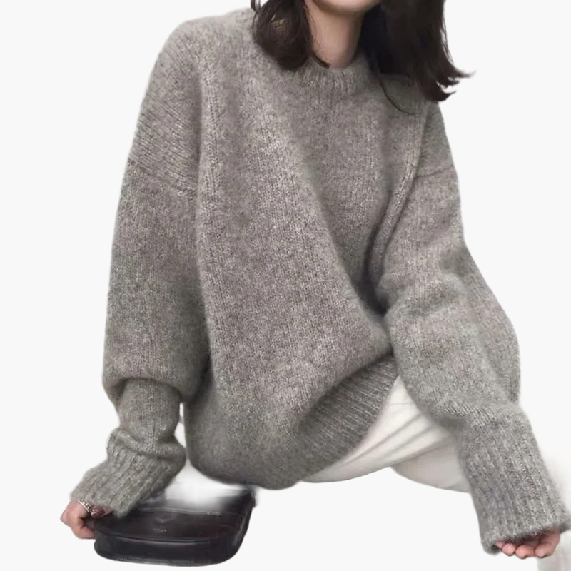 Retro Oversize Pullover Herbst Winter Trend